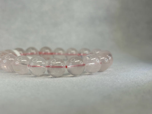 粉水晶手串